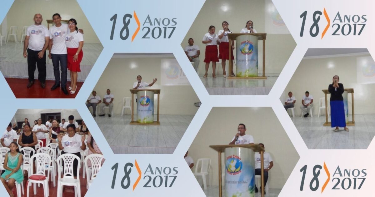 Celebração dos 18 Anos da IPChUH 1 Celebracao dos 18 Anos da IPChUH